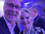 Sandra Navidi mit dem Autor