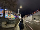 Nachtszene SAP House und Kongresszentrum