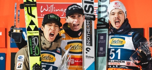 Ren Nikaido Domen Prevc Philipp Raimund 