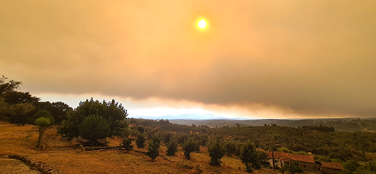 Wildfires Portugal, 2025.